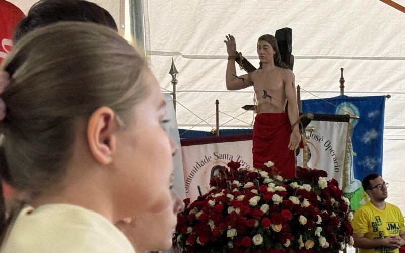 Missa de encerramento da novena a São Sebastião