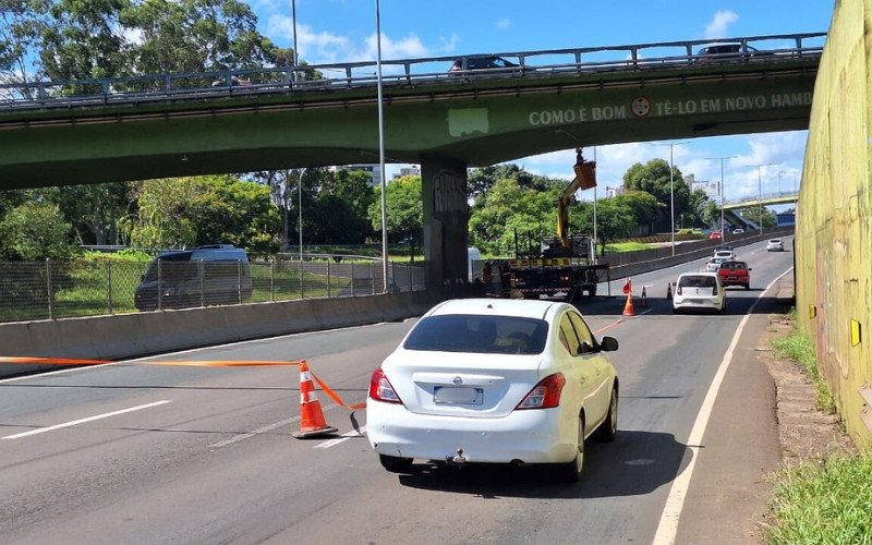 Iluminação é instalada na BR-116