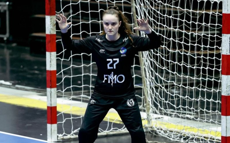 Sophia é destaque na Seleção Brasileira de Handebol