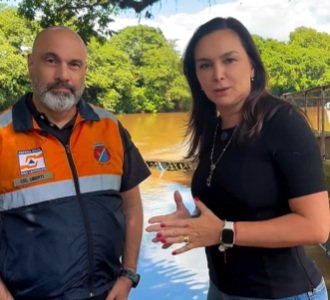 Coronel Uberti e Regina Caetano falam sobre os perigos do Rio dos Sinos após afogamento de adolescente de 13 anos