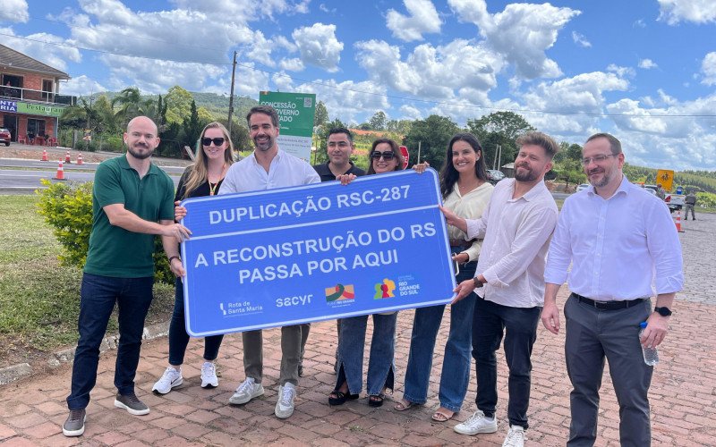 Inauguração de trecho na RSC-287 | abc+