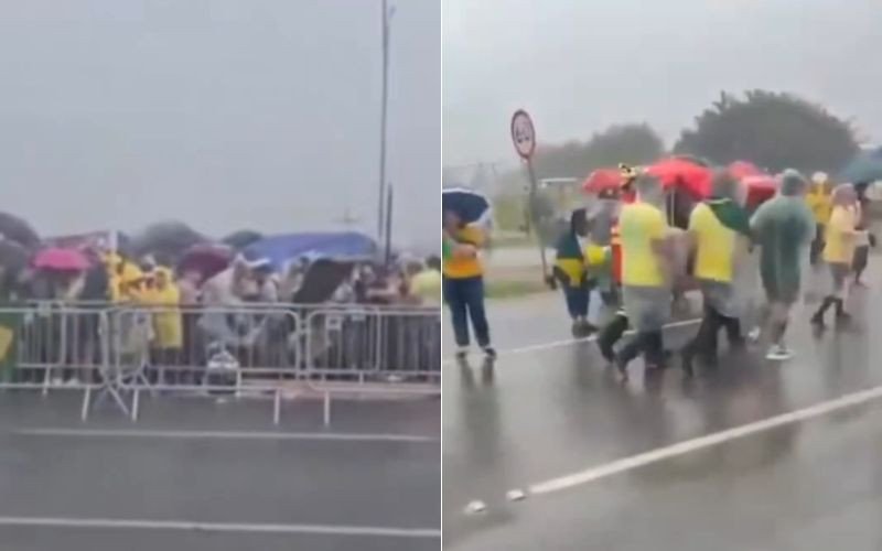 Raio atinge pessoas durante caminhada do deputado Nikolas Ferreira | abc+