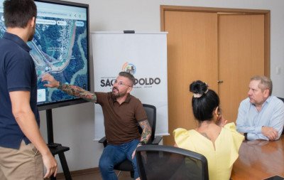 Casa de Bombas e Arroio Gauchinho: Prefeitos de Novo Hamburgo e São Leopoldo se unem para discutir ações e buscar recursos