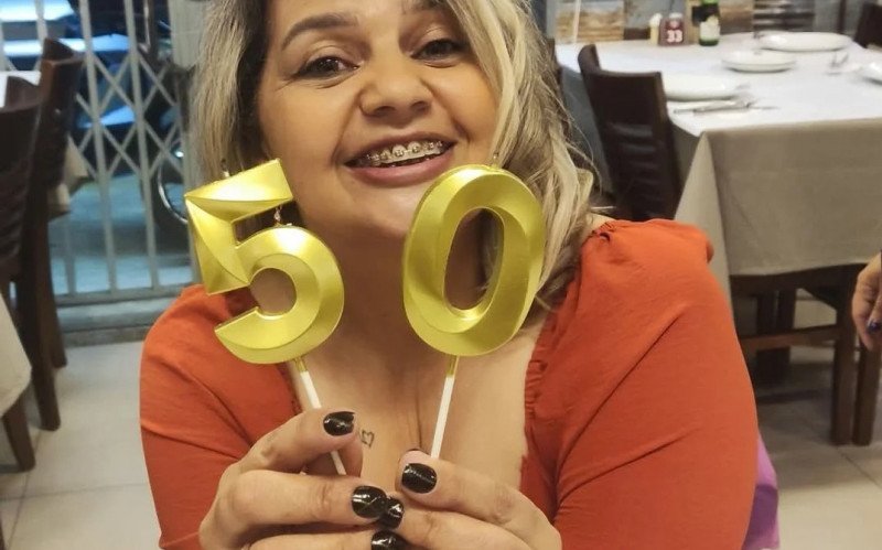 Marilaine festejava 50 anos