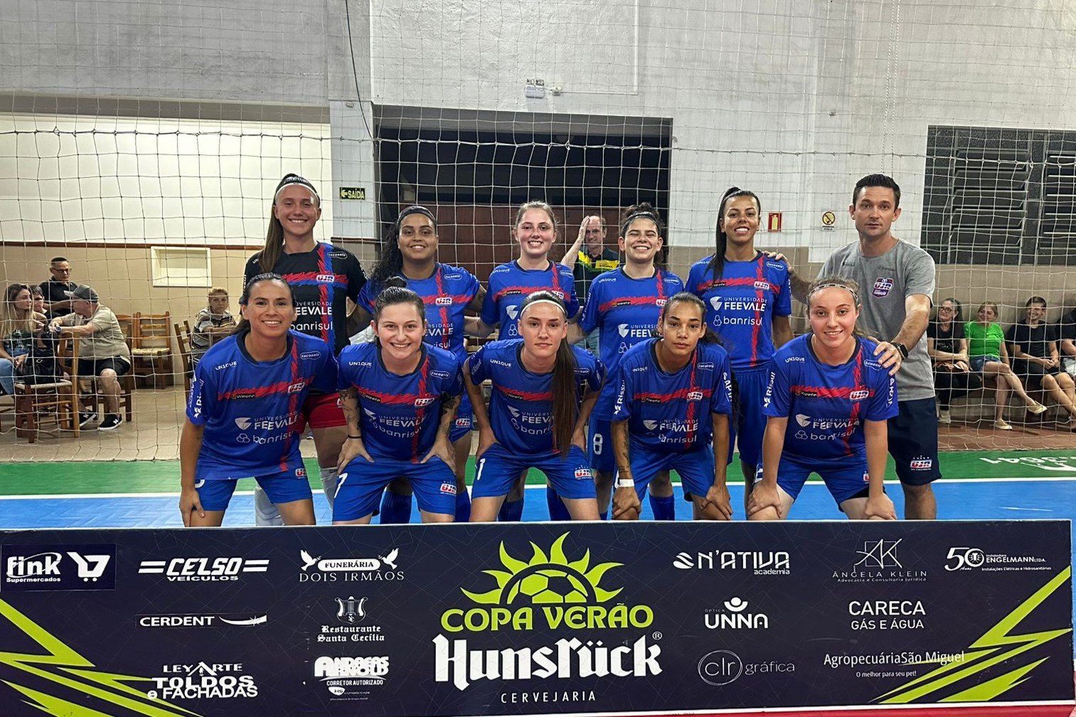 UJR/Feevale/Banrisul estreia com goleada na Copa Ver&atilde;o Hunsr&uuml;ck 2026