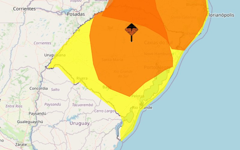 Rio Grande do Sul tem três alertas meteorológicos até quinta-feira (29) | abc+