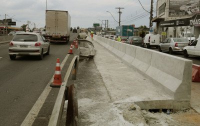 BR-116: Obras alteram o trânsito no trecho de Canoas; veja como fica