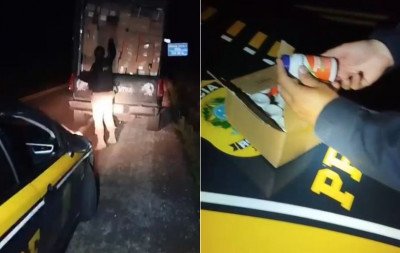 Caminhonete de Estância Velha é apreendida pela PRF com carga irregular de mais de R$ 1,5 milhão
