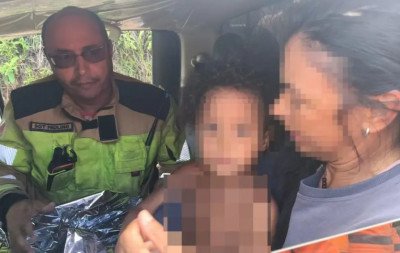  Menina de 4 anos que desapareceu em região de mata é encontrada em MG