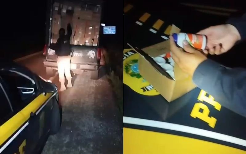 Carga foi apreendida na madrugada deste sábado (31) | abc+