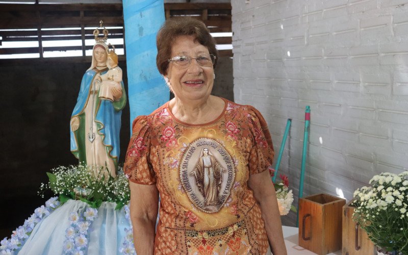 Leni fala sobre a prociss&atilde;o de fieis que celebrou Nossa Senhora dos Navegantes e ocorreu neste domingo 
