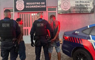 Dupla é presa após videomonitoramento flagrar furto de fios no Centro de São Leopoldo