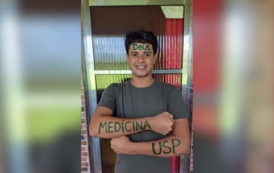 Jovem da periferia de Salvador é 1º colocado em Medicina na USP pelo Enem