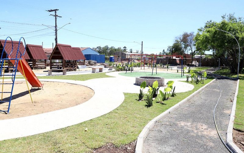 Prefeitura de Esteio inaugura revitalização da Praça Cristal