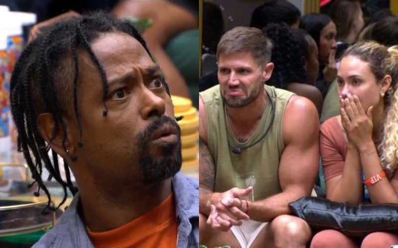 Leandro e Jonas foram indicados ao paredão, junto com Ana Paula Renault e Brigido | abc+