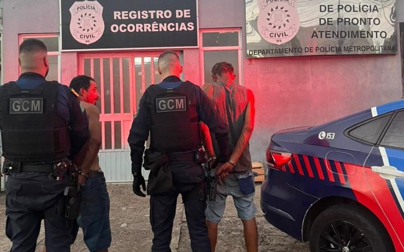 Dupla é presa após videomonitoramento flagrar furto de fios no Centro de São Leopoldo