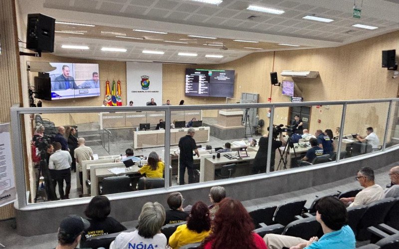 Primeira sessão de 2026 marca inauguração da reforma do Plenário Luiz Oswaldo Bender, definição das comissões e aprovação de mudanças no comércio ambulante | abc+