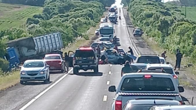 Acidente deixou dois mortos em Rosário do Sul, na BR-290 | abc+