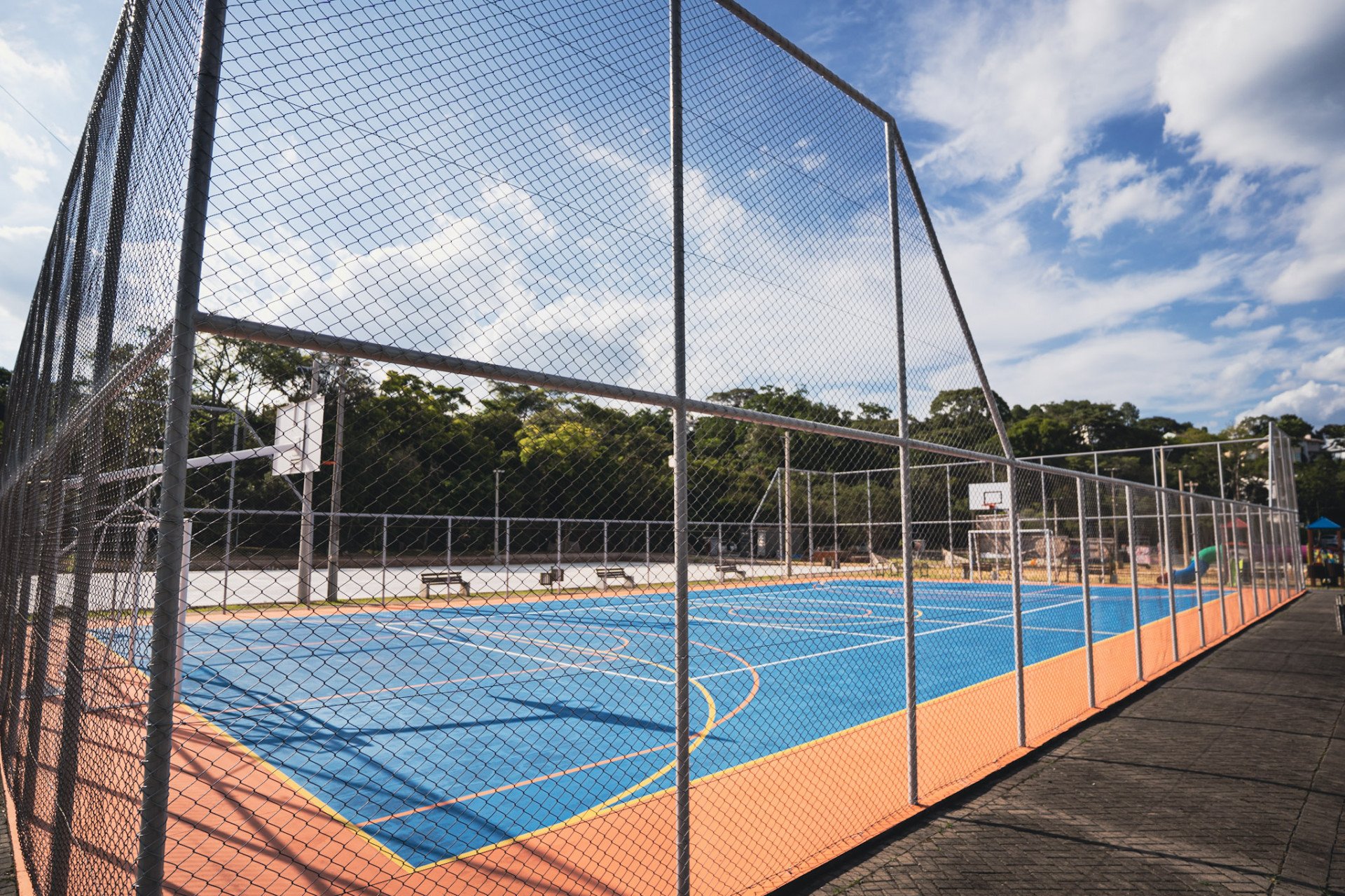 Sapiranga reabre quadra poliesportiva do Parque do Imigrante