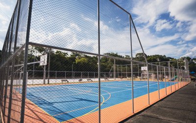 Sapiranga reabre quadra poliesportiva do Parque do Imigrante