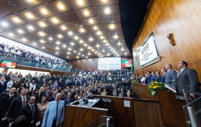 Novos presidentes da Assembleia Legislativa e do Tribunal de Justiça tomam posse em Porto Alegre