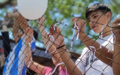 "A paz é você quem faz" em destaque na Escola  Municipal Padre Reus
