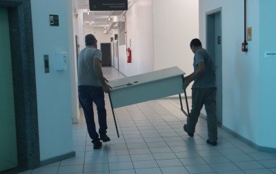 Escola do Sesi de Novo Hamburgo organiza preparativos finais para atender a comunidade