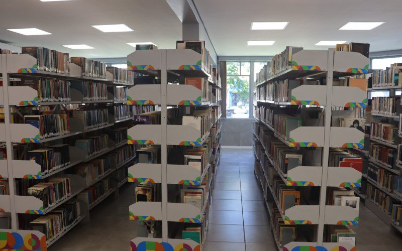 Após reforma, Biblioteca Pública de Sapiranga reabre as portas para a comunidade
