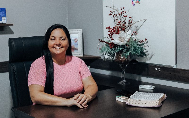 Fátima Tenedini Coelho é a presidente da Câmara de Vereadores de Portão