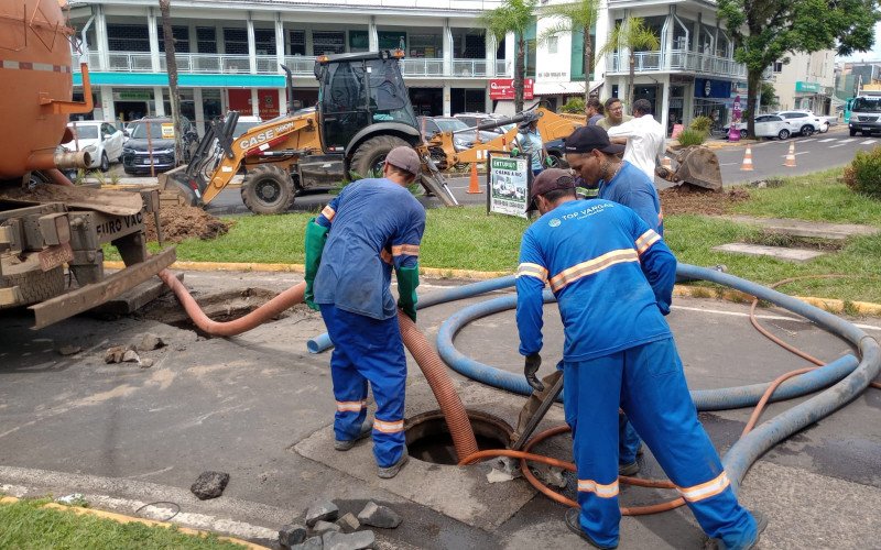 Prefeitura inicia ações para combater alagamentos