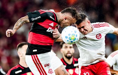 Inter sai na frente com Borré, mas cede empate ao Flamengo no Maracanã