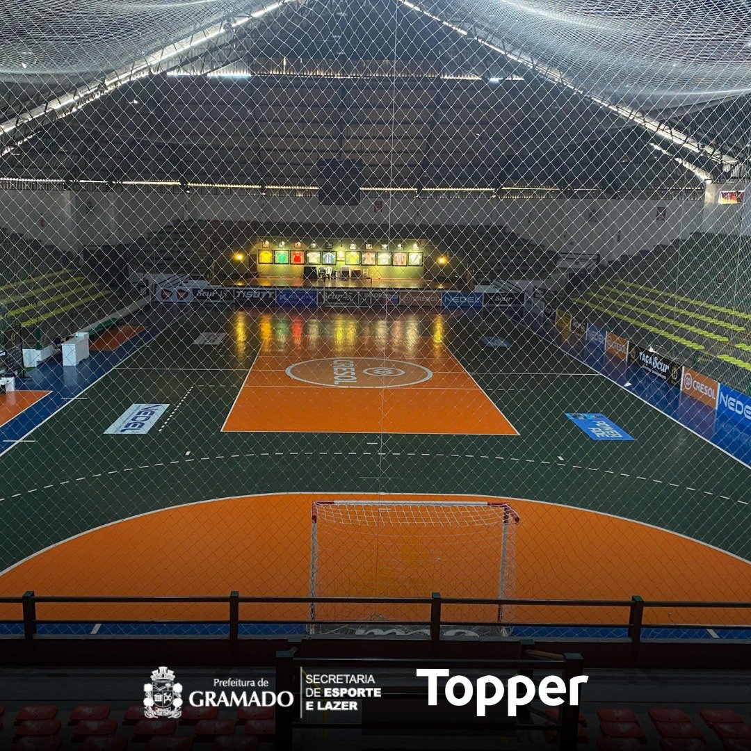 Bola vai rolar na 3ª Divisão de Futsal Topper de Gramado a partir da próxima semana; veja jogos