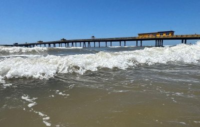 VÍDEO: Veja como está o mar em Tramandaí nesta quinta-feira (5)