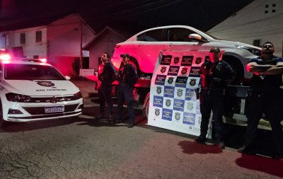 Jovem é preso em Novo Hamburgo após ser flagrado roubando veículo em São Leopoldo