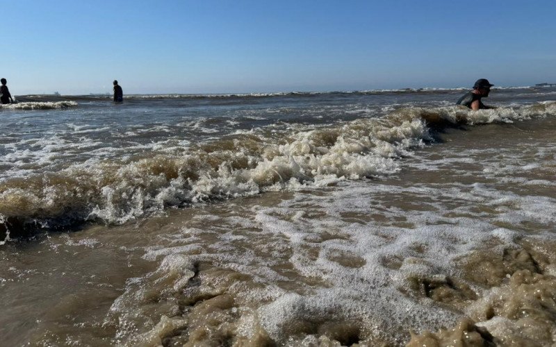 Mar caribenho vai embora e dá lugar ao chocolatão