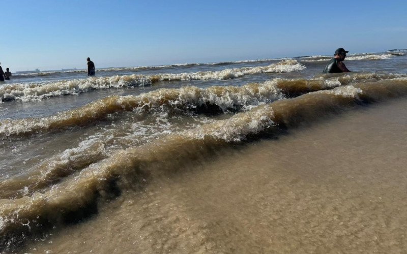 Mar caribenho vai embora e dá lugar ao chocolatão