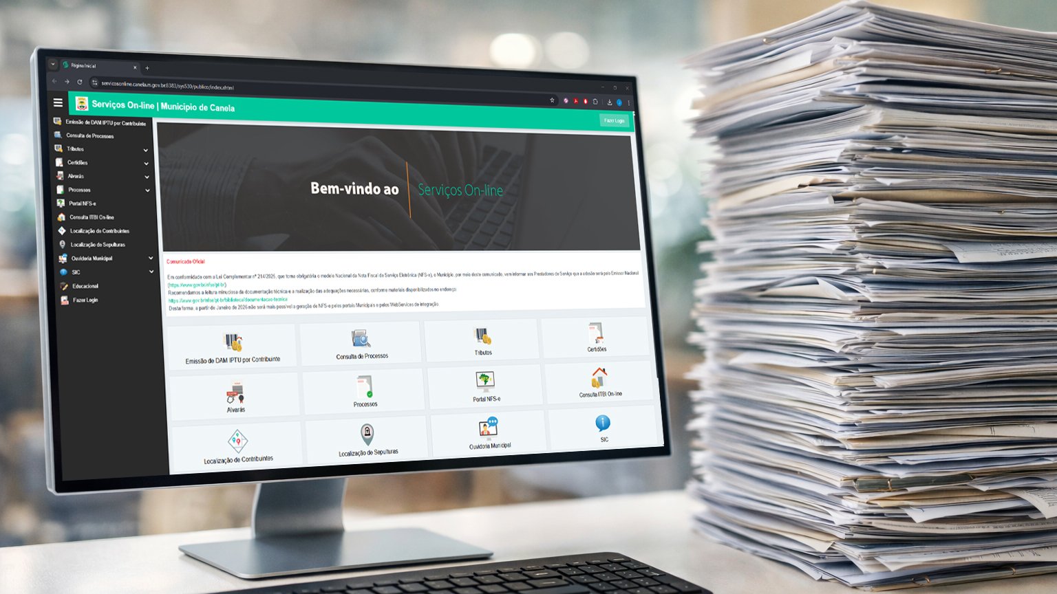 “Governo digital”: Canela passa a operar com novo sistema on-line para tramitação de processos administrativos