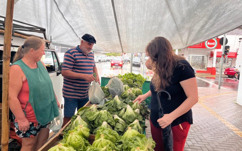 Feira do Produtor de Novo Hamburgo até em dia de chuva | abc+
