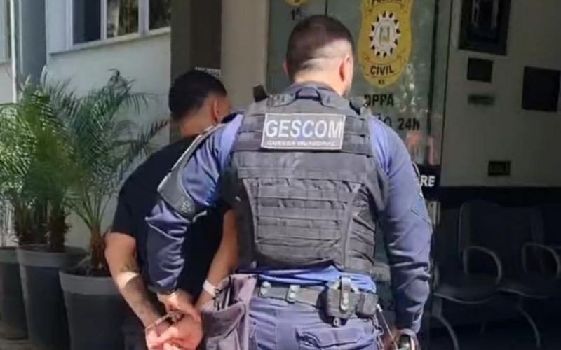 Homem foi preso pela Guarda Municipal | abc+