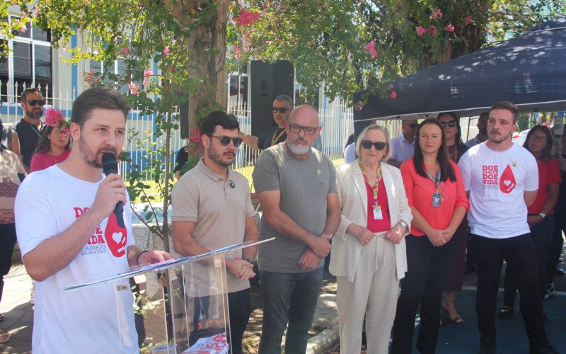 Estância Velha inaugura ponto avançado para coleta de sangue