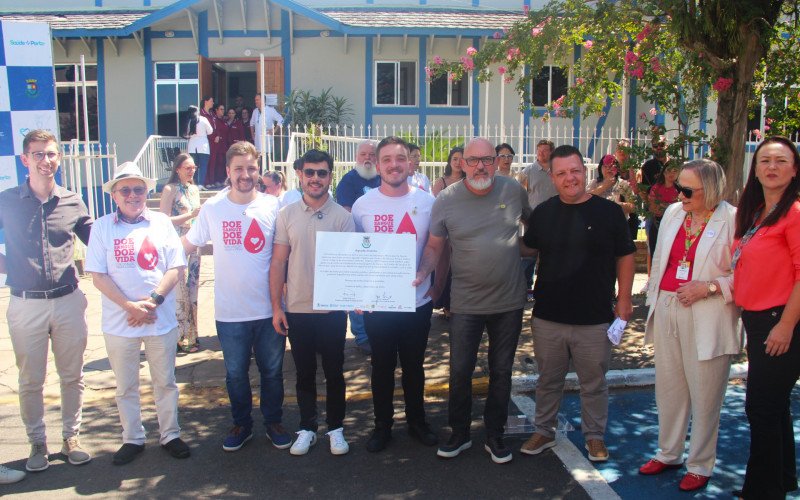 Estância Velha inaugura ponto avançado para coleta de sangue
