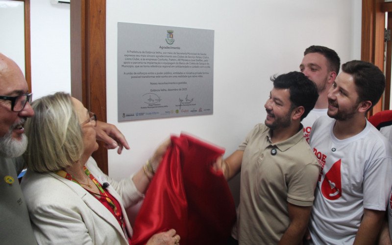 Estância Velha inaugura ponto avançado para coleta de sangue
