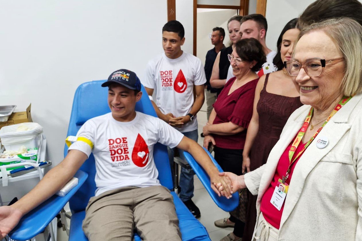 Estância Velha inaugura ponto avançado para coleta de sangue