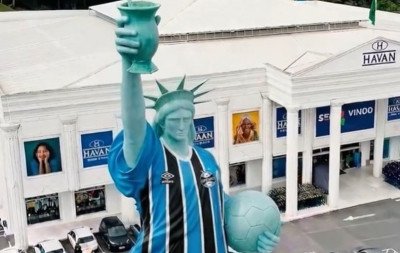 Grêmio fecha nova parceria com a Havan