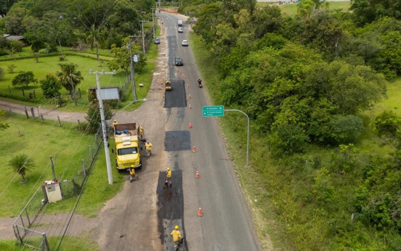  Rua João Aloysio Algayer, em Lomba Grande