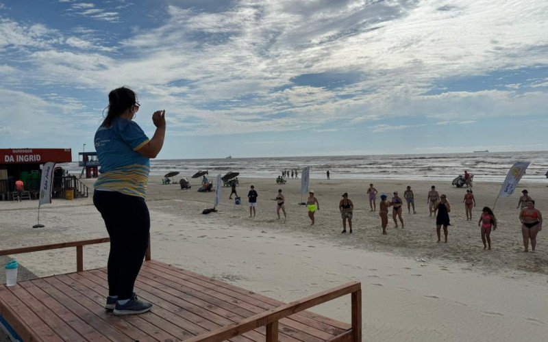 Ritmo e movimento animam veranistas em Tramandaí