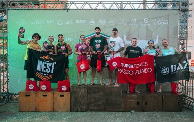 Box Scharlau conquista ouro no Super Beach Games 2026