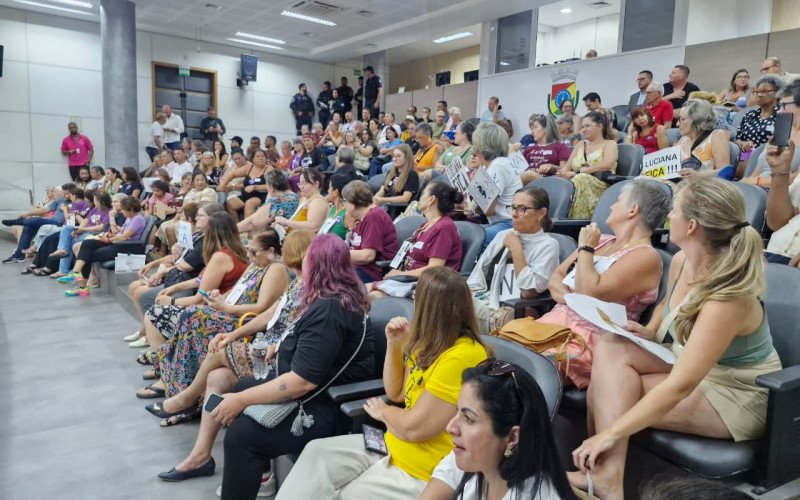 Votação sobre cassação de Luciana Martins (PT) estava prevista para ocorrer na sessão da Câmara de Vereadores de Novo Hamburgo nesta quarta-feira (11) | abc+
