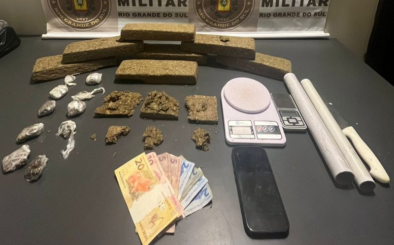 Apreensão de drogas em Canela