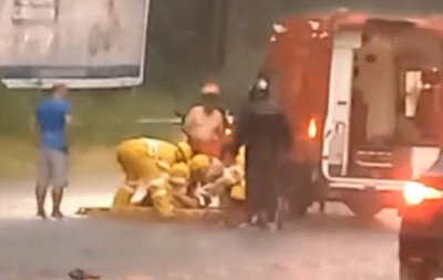 BR-116: Morre motociclista envolvido em acidente com carro em Ivoti